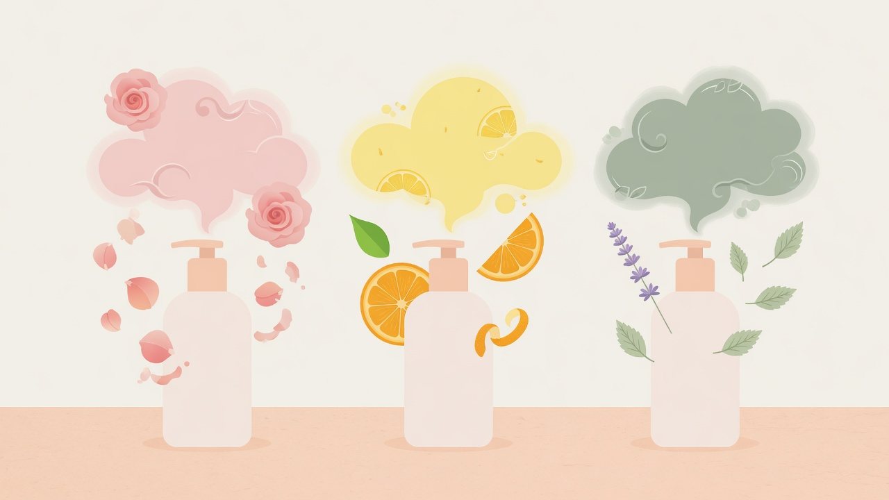 ボディソープ詰替の容量と入数を比べるイラスト