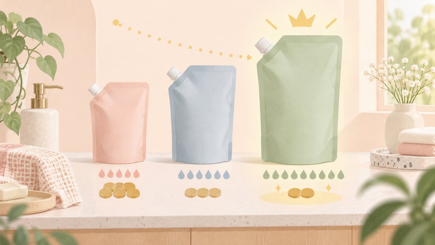 1本単位・箱買い・シャンプー同梱の3つの買い方のイラスト