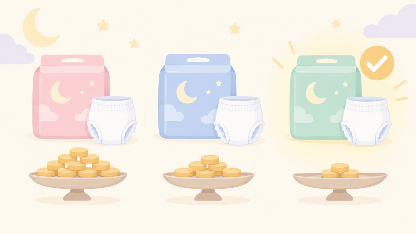 棚に1本だけ置く家と押し入れにまとめて積む家を並べたイラスト