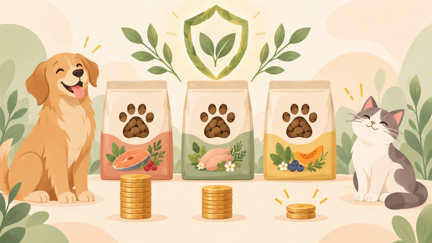 詰替3本とまとめ買いの箱を置き比べるイラスト