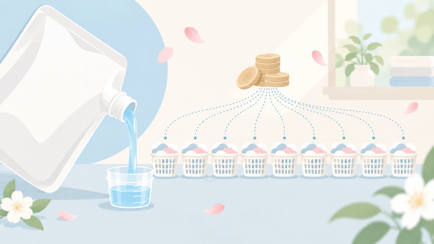 洗濯洗剤の単価比較