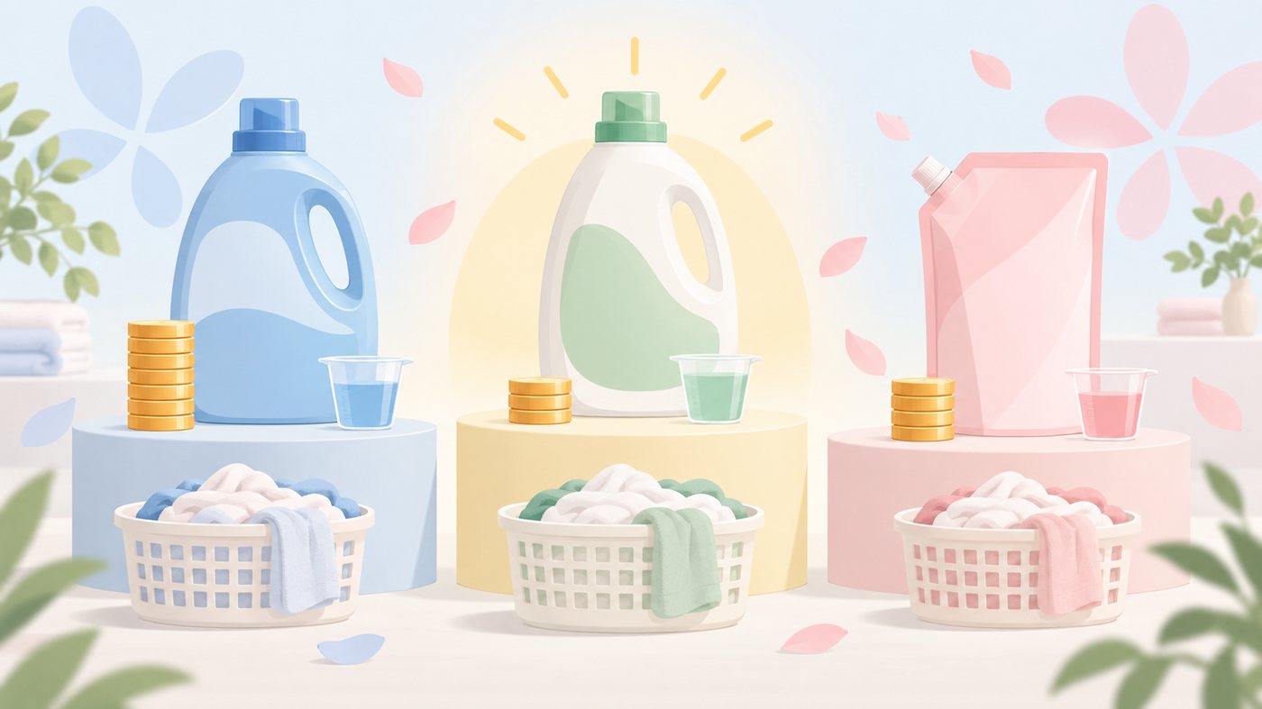 洗濯洗剤の荷姿