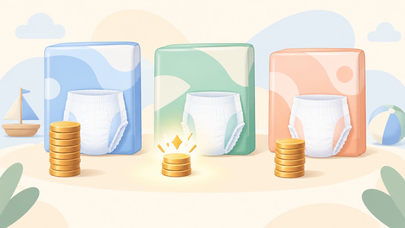 1枚あたりの単価を計算するイラスト