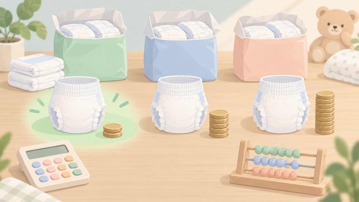 パンパースのビッグサイズのパンツタイプおむつ