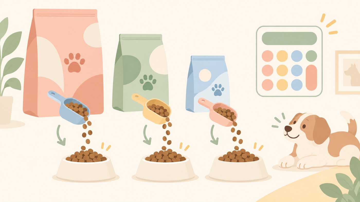 総量ごとに分けた3つの荷姿のイラスト