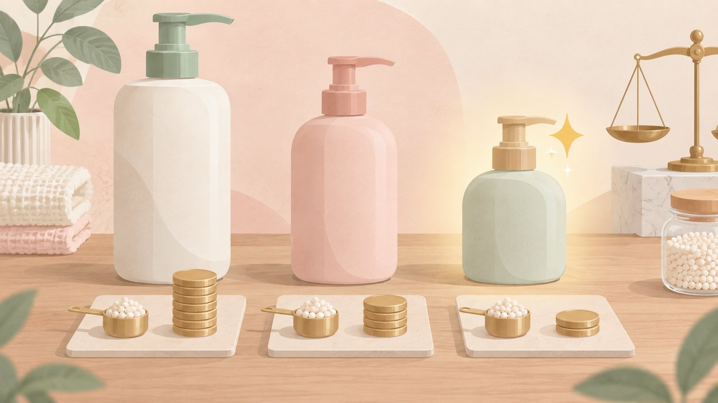 袋入りフードの単価を計算するイラスト