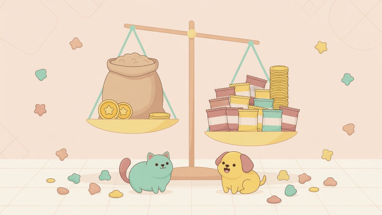80gの缶詰とパウチを入数ごとに並べたイラスト