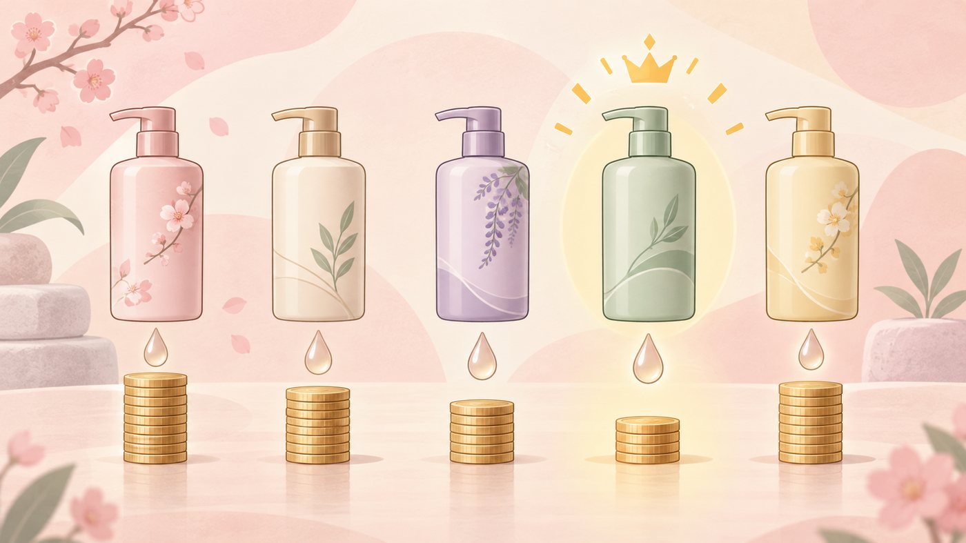 330mL1袋・大容量1袋・まとめ買いの3つの枠のイラスト